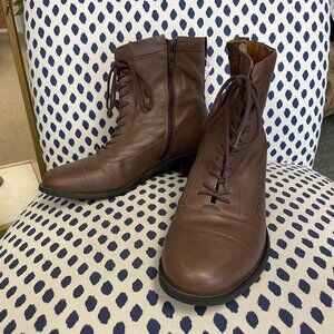 David Tate Brown Ankle Boots Size 12